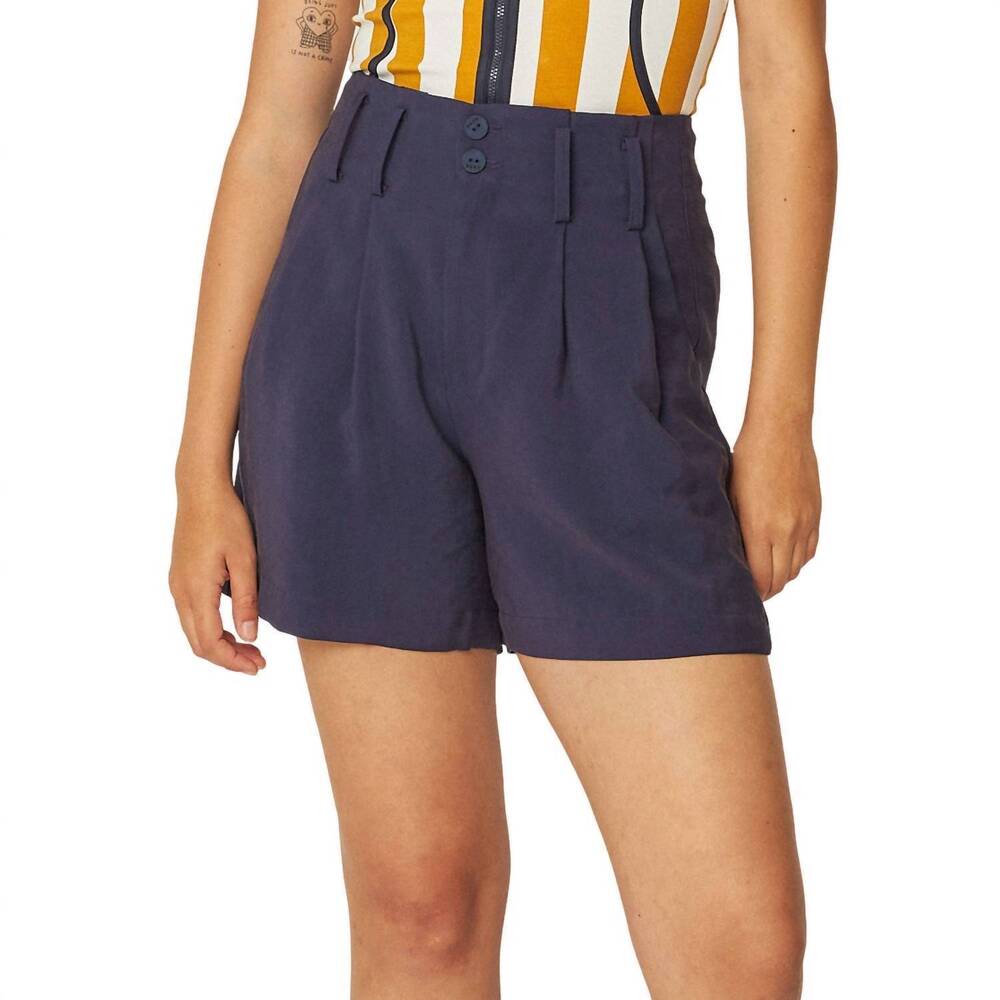 NEW SKFK neba shorts in navy violet
